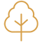 Ícone de madeira certificada