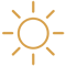 Ícone de energia solar